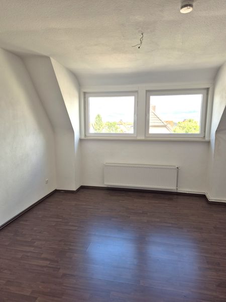 Freundliche 3-Zimmer-Wohnung unter dem Dach